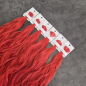 Preview: Bondings 30cm gewellt Farbe FIRE - OUTLET